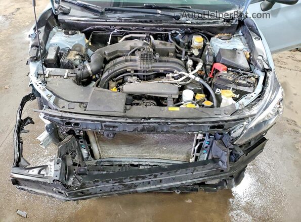 JF2GTACC2KH221722 2019 SUBARU CROSSTREK Blue Vista del compartimento del motor