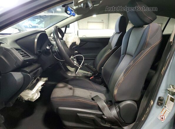 JF2GTACC2KH221722 2019 SUBARU CROSSTREK Blue Vista interior delantera