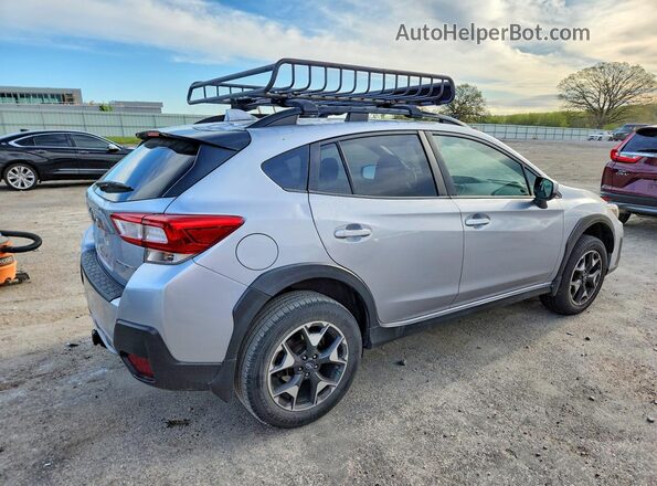 JF2GTACC2KH375296 2019 SUBARU CROSSTREK Silver Rear right