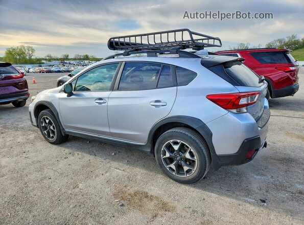 JF2GTACC2KH375296 2019 SUBARU CROSSTREK Silver Rear left