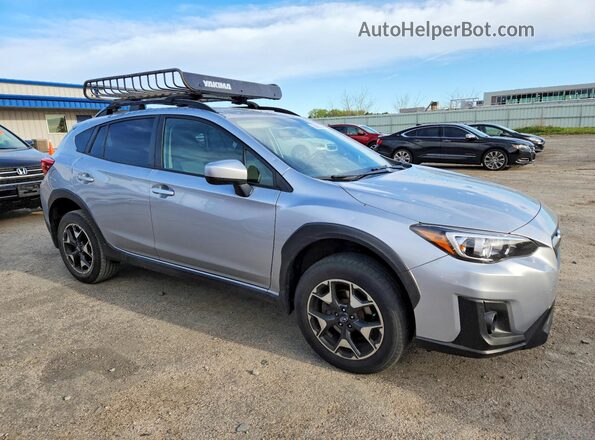 JF2GTACC2KH375296 2019 SUBARU CROSSTREK Silver Front right