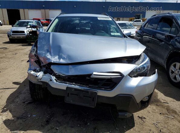 JF2GTACC2PG203136 2023 SUBARU CROSSTREK Silver Front view