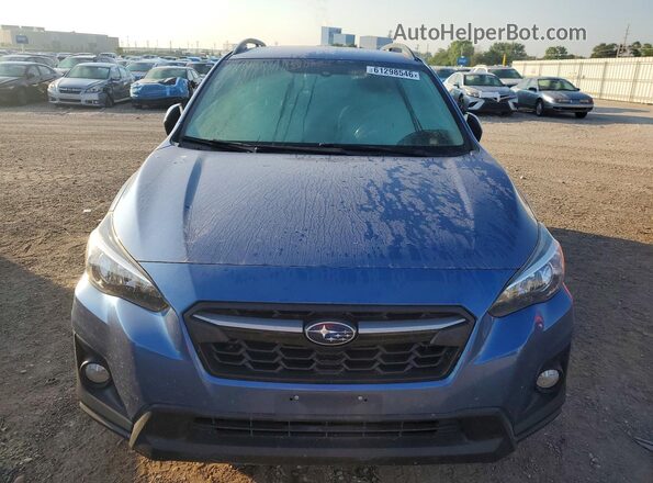 JF2GTACC3K8327547 2019 SUBARU CROSSTREK Blue Vista frontal
