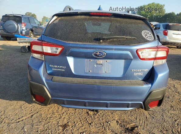 JF2GTACC3K8327547 2019 SUBARU CROSSTREK Blue Vista trasera