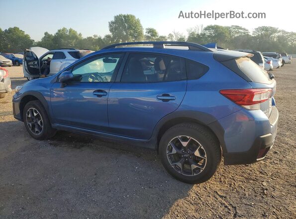 JF2GTACC3K8327547 2019 SUBARU CROSSTREK Blue Trasero izquierdo