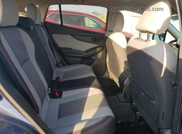 JF2GTACC3K8327547 2019 SUBARU CROSSTREK Blue Vista interior trasera