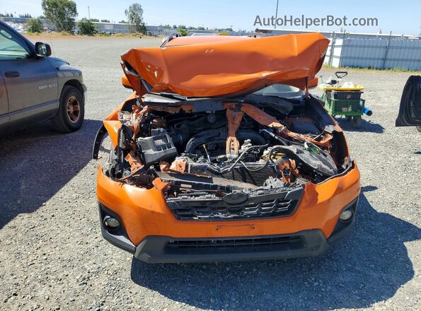 JF2GTACC3K8333400 2019 SUBARU CROSSTREK Orange Вид спереду