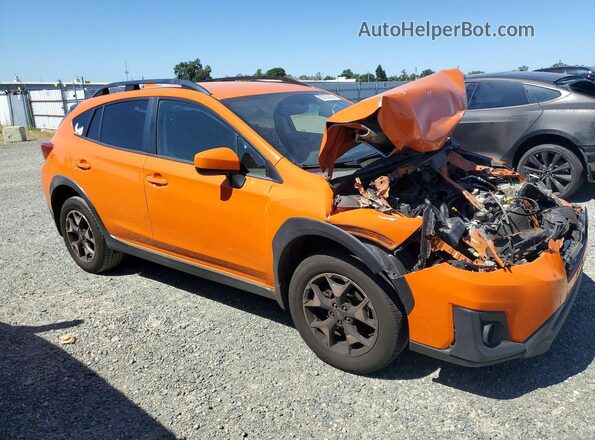 JF2GTACC3K8333400 2019 SUBARU CROSSTREK Orange Передня права чверть