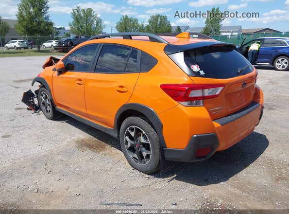 JF2GTACC3K8344607 2019 SUBARU CROSSTREK Оранжевый Задняя левая четверть