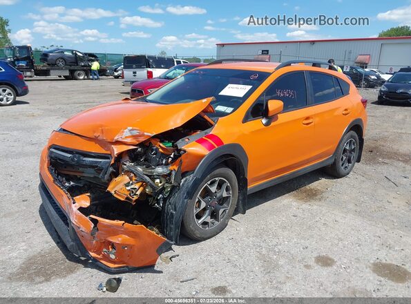 JF2GTACC3K8344607 2019 SUBARU CROSSTREK Оранжевый Передняя левая четверть