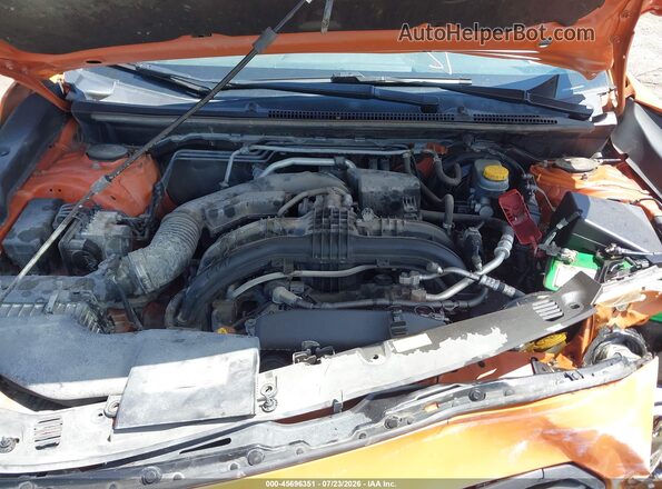 JF2GTACC3K8344607 2019 SUBARU CROSSTREK Оранжевый Вид сзади