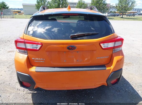 JF2GTACC3K8344607 2019 SUBARU CROSSTREK Оранжевый 