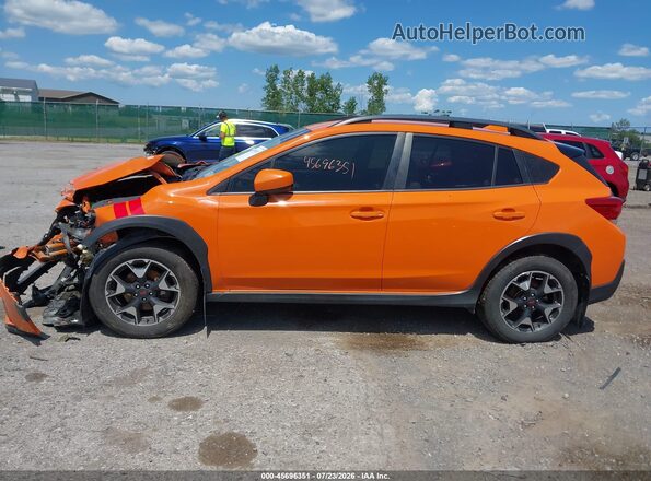 JF2GTACC3K8344607 2019 SUBARU CROSSTREK Оранжевый Панорамный вид салона 360°
