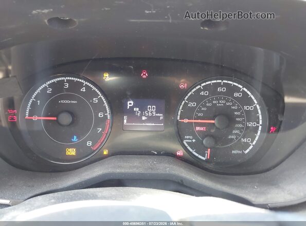 JF2GTACC3K8344607 2019 SUBARU CROSSTREK Оранжевый Вид задних сидений
