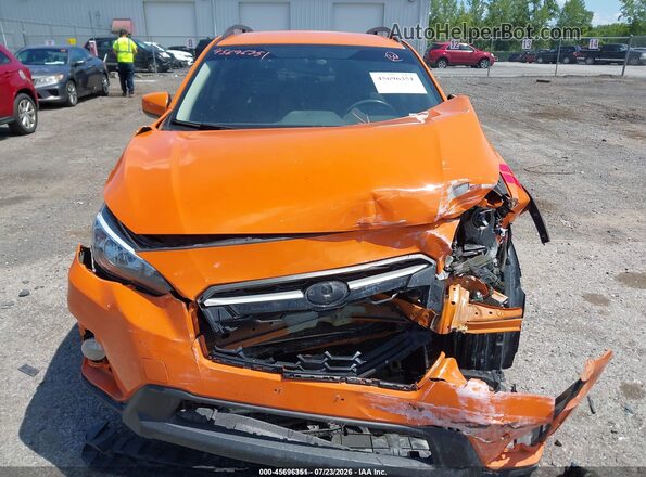 JF2GTACC3K8344607 2019 SUBARU CROSSTREK Оранжевый Вид щитка приборов