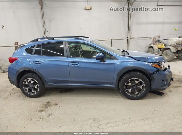 JF2GTACC3KH351508 2019 SUBARU CROSSTREK Blue Widok wnętrza z tyłu