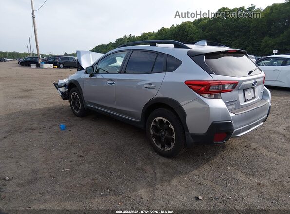 JF2GTACC3M9229387 2021 SUBARU CROSSTREK Silver Հետևի ձախ