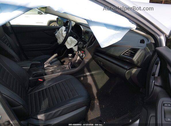 JF2GTACC3M9229387 2021 SUBARU CROSSTREK Silver Սալոնի դիմացի տեսք