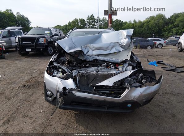 JF2GTACC3M9229387 2021 SUBARU CROSSTREK Silver Սալոնի հետևի տեսք