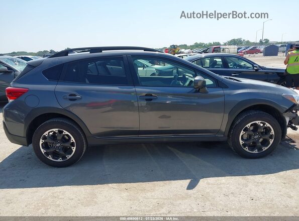 JF2GTACC3P9328408 2023 SUBARU CROSSTREK Black სალონის 360-გრადუსიანი ხედი