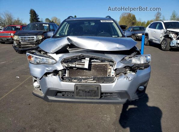 JF2GTACC4J8251691 2018 SUBARU CROSSTREK Silver Vista frontal