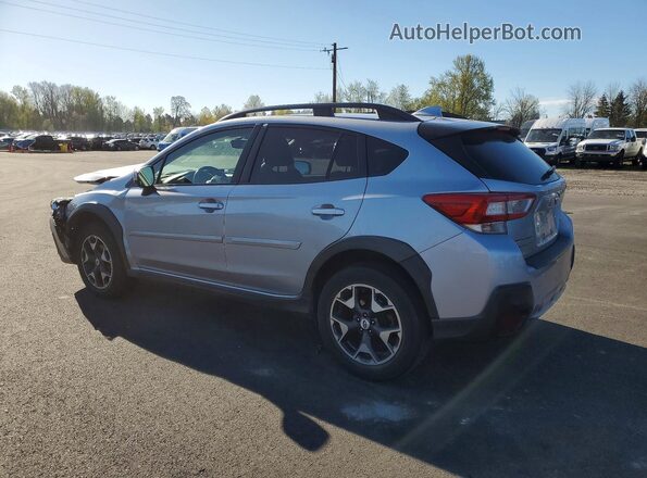 JF2GTACC4J8251691 2018 SUBARU CROSSTREK Silver Trasero izquierdo