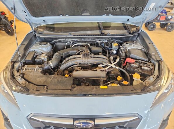 JF2GTACC4K8203495 2019 SUBARU CROSSTREK Синий Вид подкапотного пространства