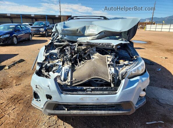 JF2GTACC4K8292713 2019 SUBARU CROSSTREK Blue Front view