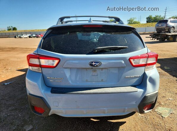 JF2GTACC4K8292713 2019 SUBARU CROSSTREK Blue Rear view