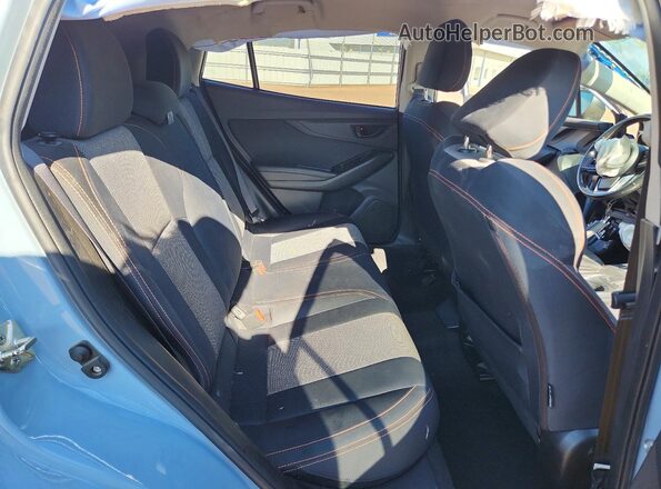 JF2GTACC4K8292713 2019 SUBARU CROSSTREK Blue Rear seats view