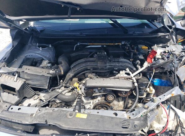 JF2GTACC4K9344240 2019 SUBARU CROSSTREK Silver Vista interior trasera