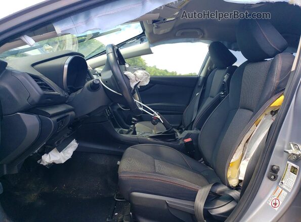 JF2GTACC4K9344240 2019 SUBARU CROSSTREK Silver Vista interior delantera
