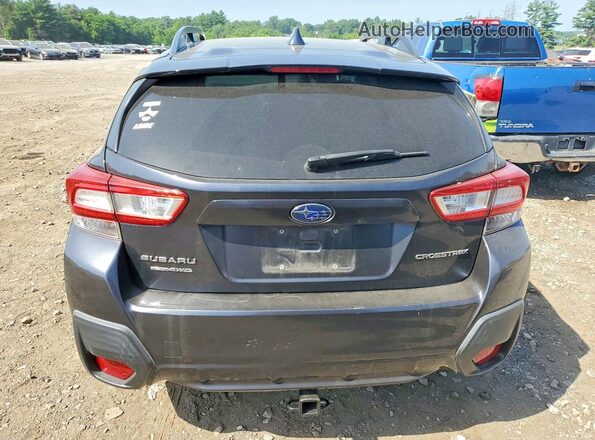 JF2GTACC4KG287274 2019 SUBARU CROSSTREK Black Вид ззаду