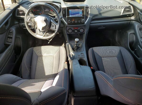 JF2GTACC4KG287274 2019 SUBARU CROSSTREK Black Вид панелі приладів