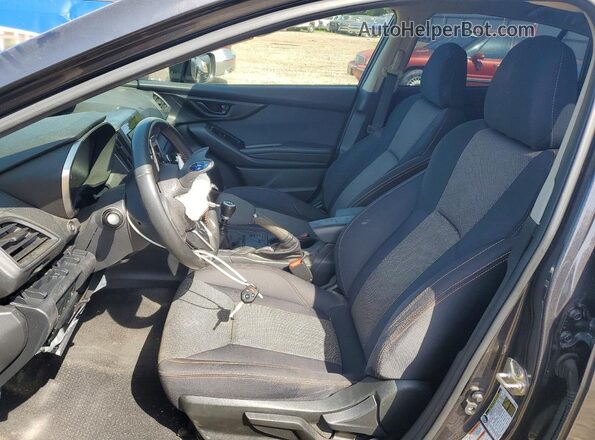 JF2GTACC4KG287274 2019 SUBARU CROSSTREK Black Вид салону спереду