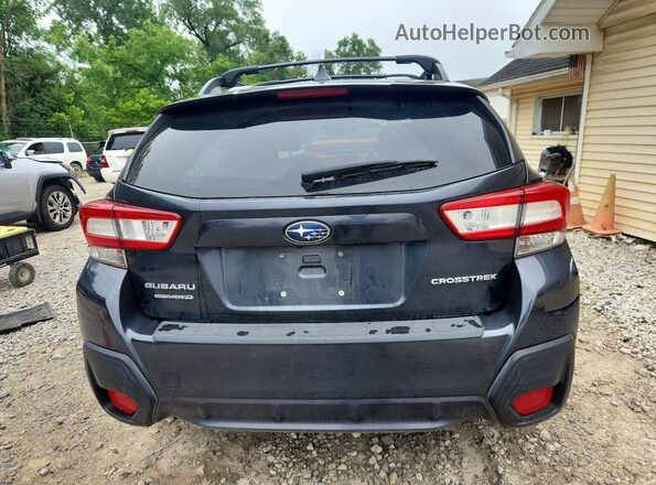 JF2GTACC4KH202427 2019 SUBARU CROSSTREK Charcoal Rear view
