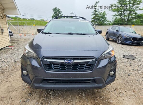 JF2GTACC4KH202427 2019 SUBARU CROSSTREK Charcoal Front view