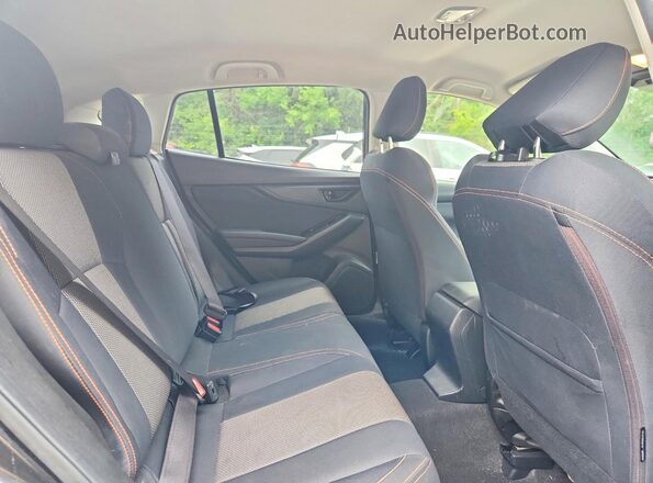 JF2GTACC4KH202427 2019 SUBARU CROSSTREK Charcoal Rear interior view