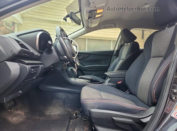 JF2GTACC4KH202427 2019 SUBARU CROSSTREK Charcoal Front interior view