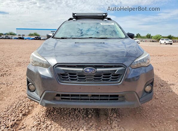 JF2GTACC5K8330255 2019 SUBARU CROSSTREK Charcoal Front view