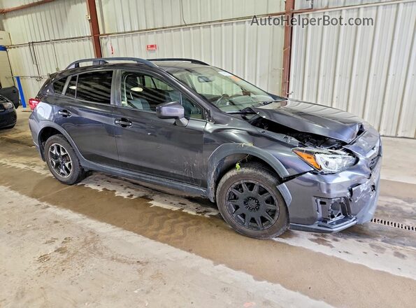 JF2GTACC5KH361845 2019 SUBARU CROSSTREK Charcoal Передня права чверть