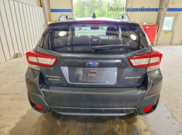 JF2GTACC5KH361845 2019 SUBARU CROSSTREK Charcoal Вид ззаду