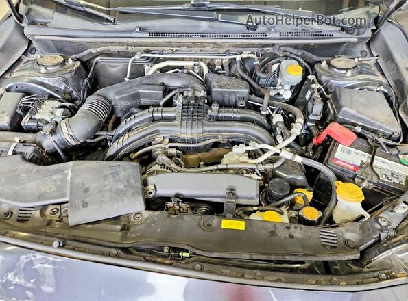 JF2GTACC5KH361845 2019 SUBARU CROSSTREK Charcoal Вид задньої частини салону
