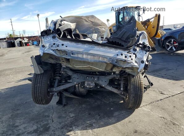 JF2GTACC5M9335520 2021 SUBARU CROSSTREK Silver Вид ззаду