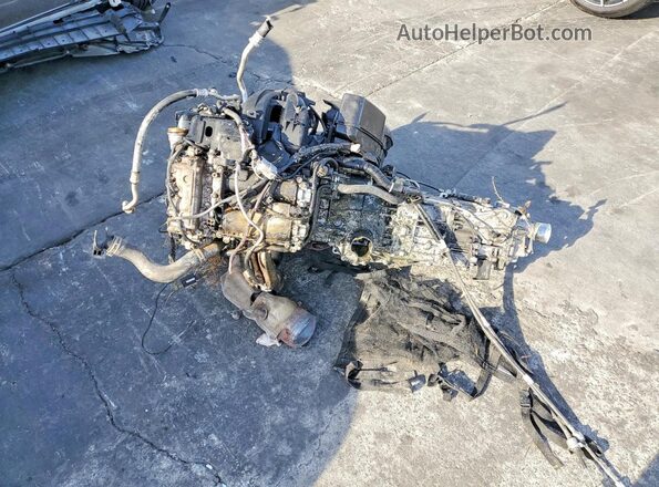 JF2GTACC5M9335520 2021 SUBARU CROSSTREK Silver Вид підкапотного простору