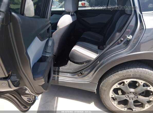 JF2GTACC5P9222154 2023 SUBARU CROSSTREK Gray Vista de la etiqueta del VIN