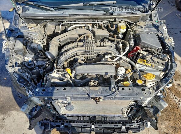 JF2GTACC6K8331298 2019 SUBARU CROSSTREK Charcoal ძრავის განყოფილების ხედი