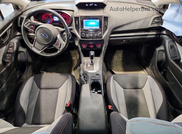 JF2GTACC6K8341099 2019 SUBARU CROSSTREK Orange Vista del salpicadero