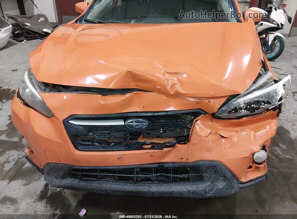 JF2GTACC6KH210030 2019 SUBARU CROSSTREK Orange წინა ხედი