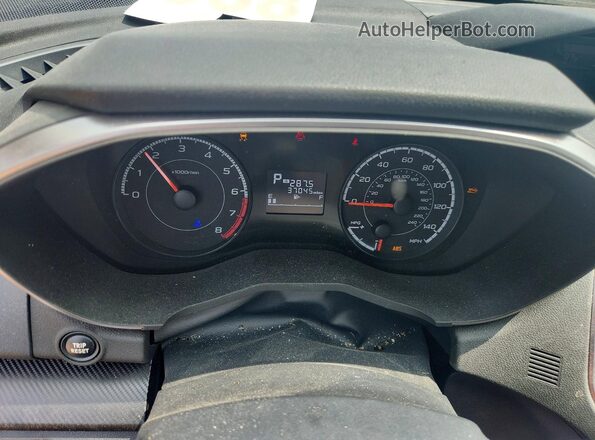 JF2GTACC6KH276755 2019 SUBARU CROSSTREK White Սարքավորումների վահանակի տեսք